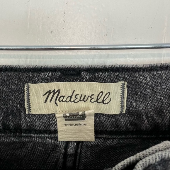 NWT Madewell The Perfect Vintage Straight Jeans Size 25 Stonewash Grey mc - Picture 2 of 5